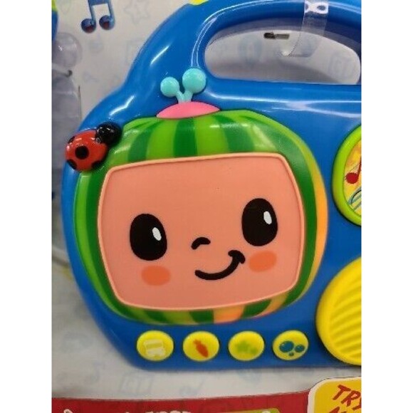 NEW Cocomelon JJ My First Sing Along Boombox with Built-in Microphone - Picture 3 of 7